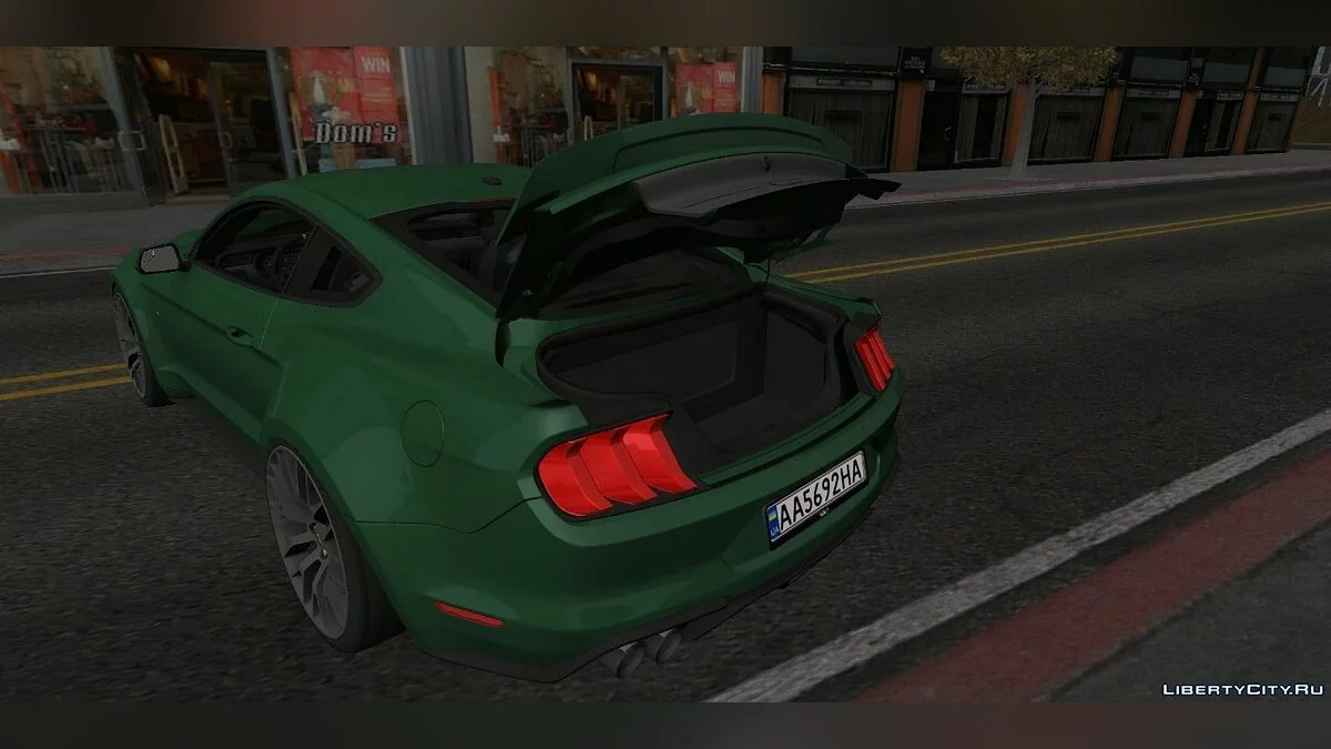 Ford Mustang GT DeBerti Diseño '18 / GTA San Andreas (iOS, Android)
