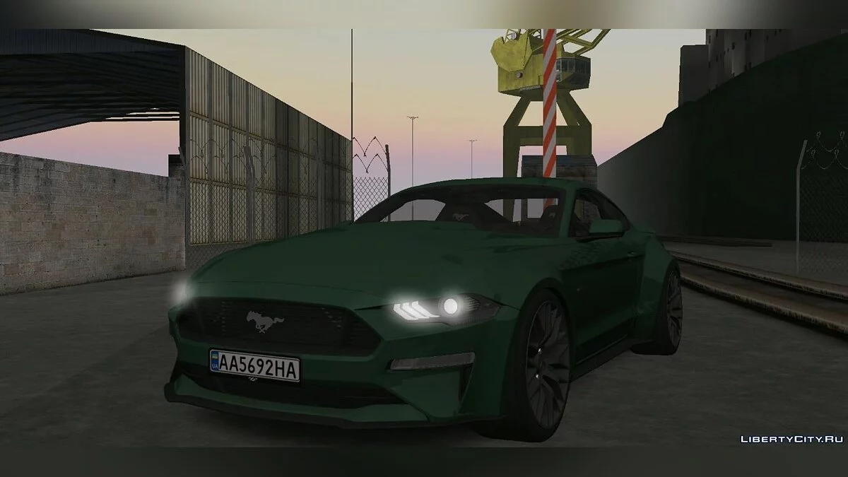 Ford Mustang GT DeBerti Diseño '18 / GTA San Andreas (iOS, Android)