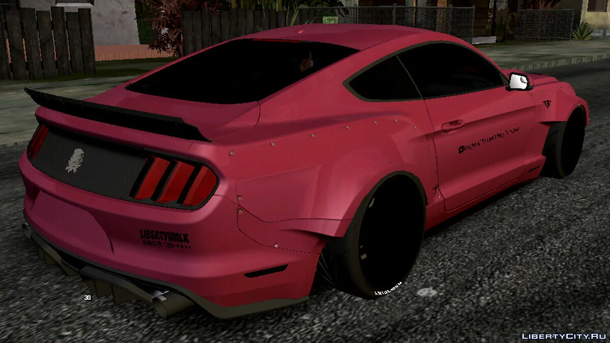 福特野马GT Liberty Walk v2(仅DFF) / GTA San Andreas (iOS, Android)