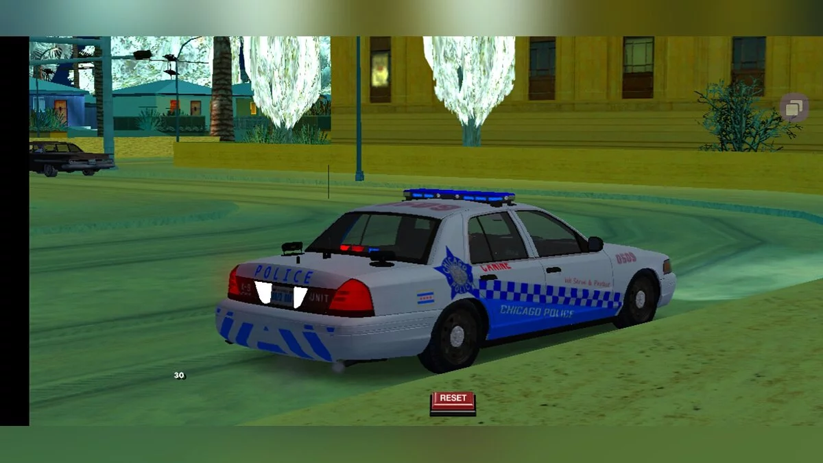 2011 Ford Crown Victoria - Chicago Police / GTA San Andreas (iOS, Android)