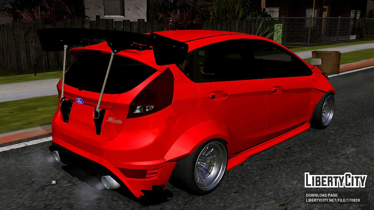 Ford Fiesta ST Rocket Bunny (solo DFF) / GTA San Andreas (iOS, Android)