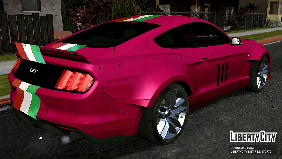 Ford Mustang GT LB ATROX CUSTOMS (DFF only) / GTA San Andreas (iOS, Android)