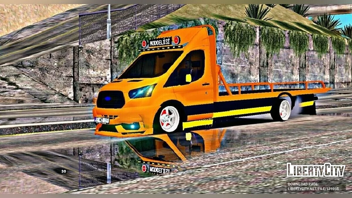 Ford Transi̇t Cekici (DFF فقط) / GTA سان أندرياس (iOS، أندرويد)