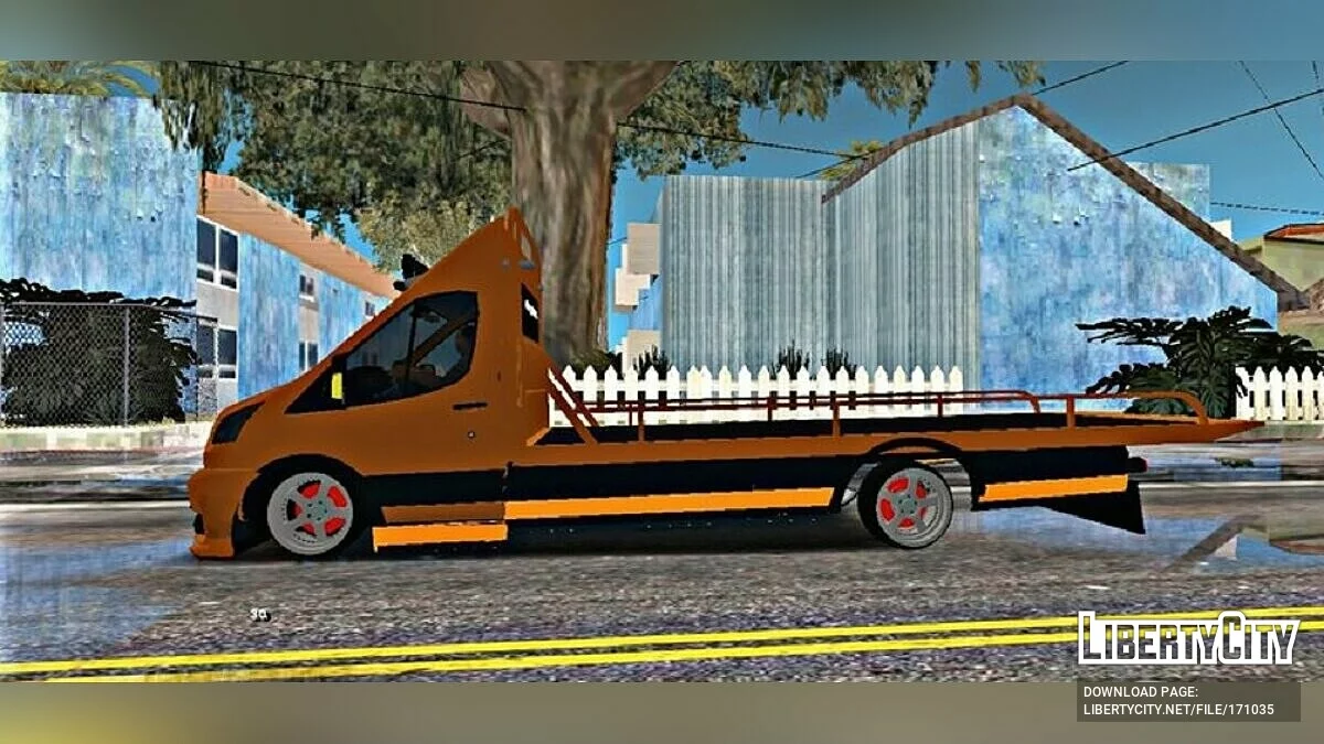 Ford Transi̇t Cekici (DFF فقط) / GTA سان أندرياس (iOS، أندرويد)