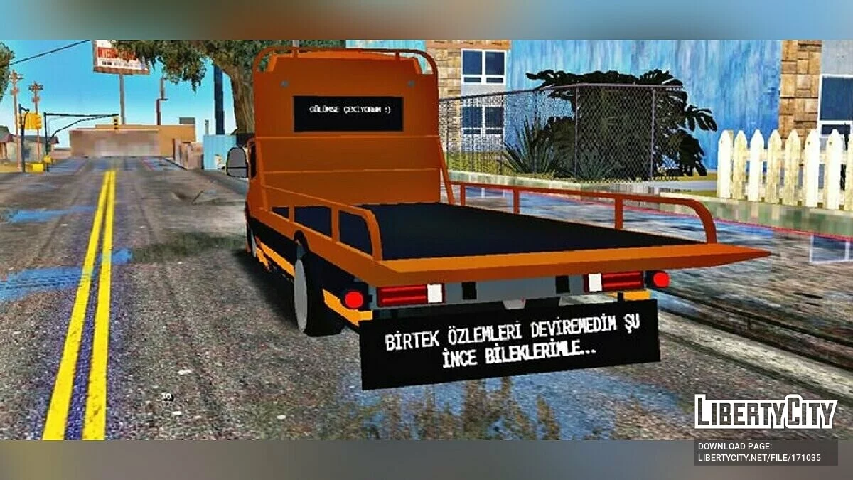 Ford Transi̇t Cekici (DFF فقط) / GTA سان أندرياس (iOS، أندرويد)