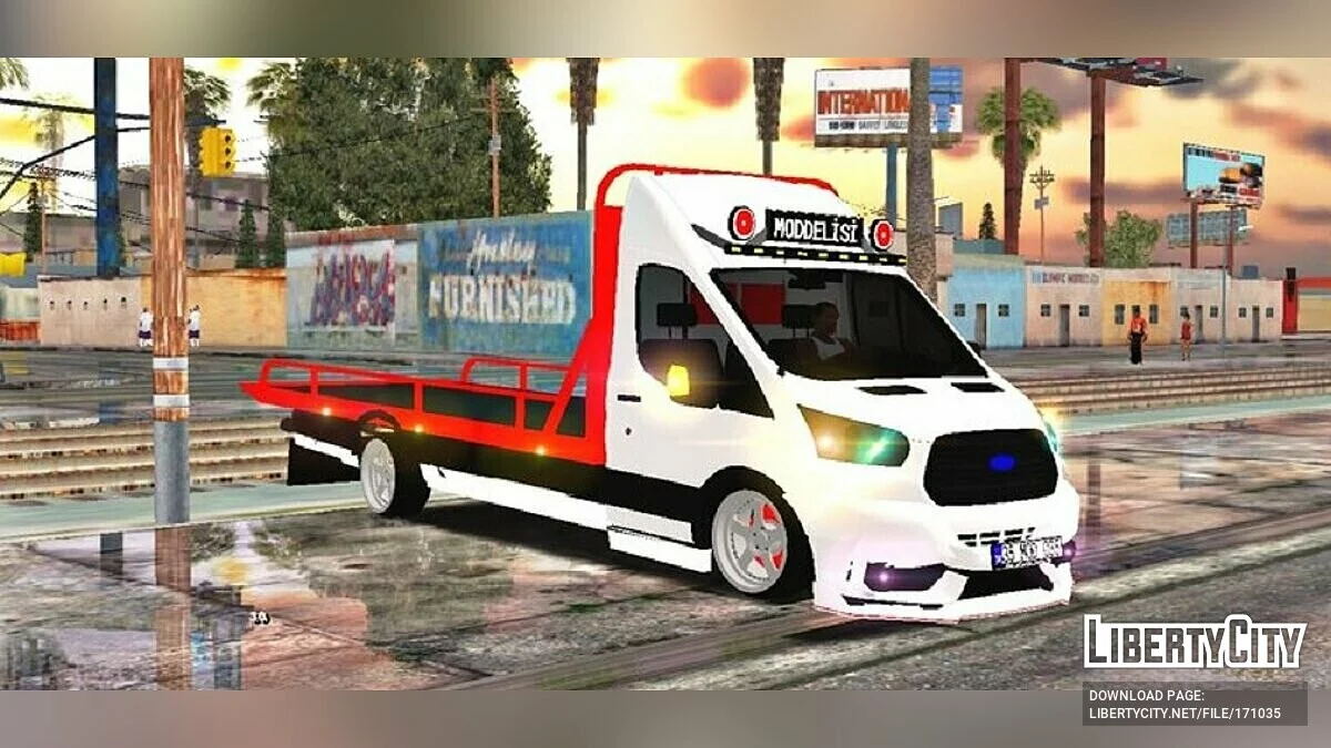 Ford Transi̇t Cekici (DFF فقط) / GTA سان أندرياس (iOS، أندرويد)