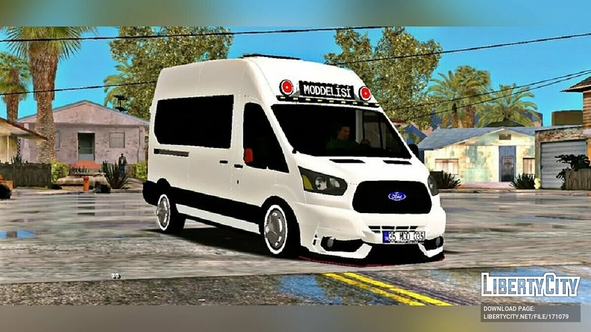 Ford Transi̇t (hanya DFF) / GTA San Andreas (iOS, Android)