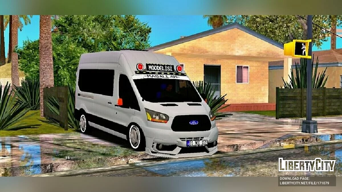 Ford Transi̇t (hanya DFF) / GTA San Andreas (iOS, Android)
