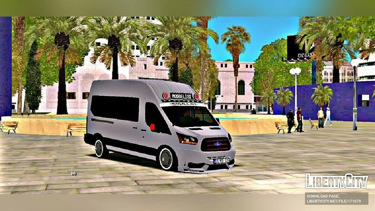Ford Transi̇t (hanya DFF) / GTA San Andreas (iOS, Android)
