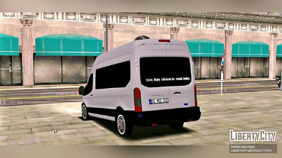 Ford Transi̇t (hanya DFF) / GTA San Andreas (iOS, Android)