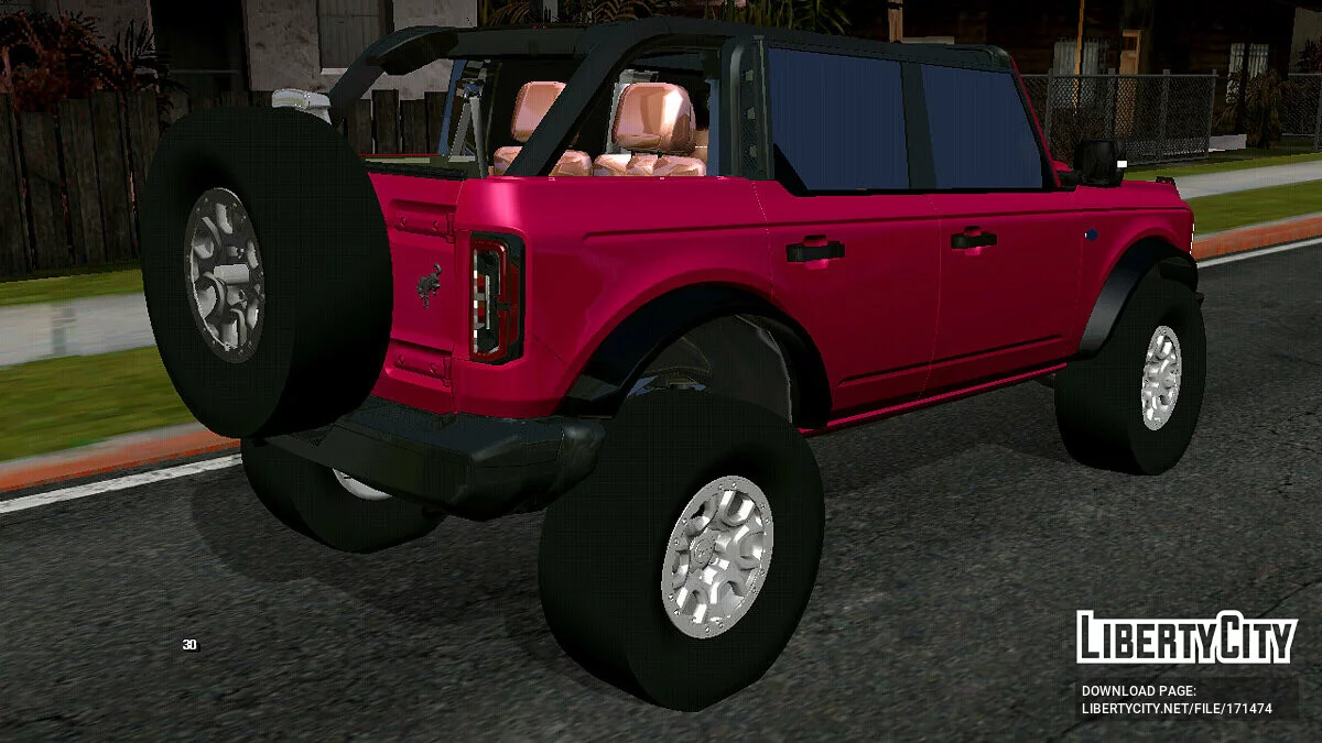Ford Bronco Wildtrack 2021 (DFF only) / GTA San Andreas (iOS, Android)