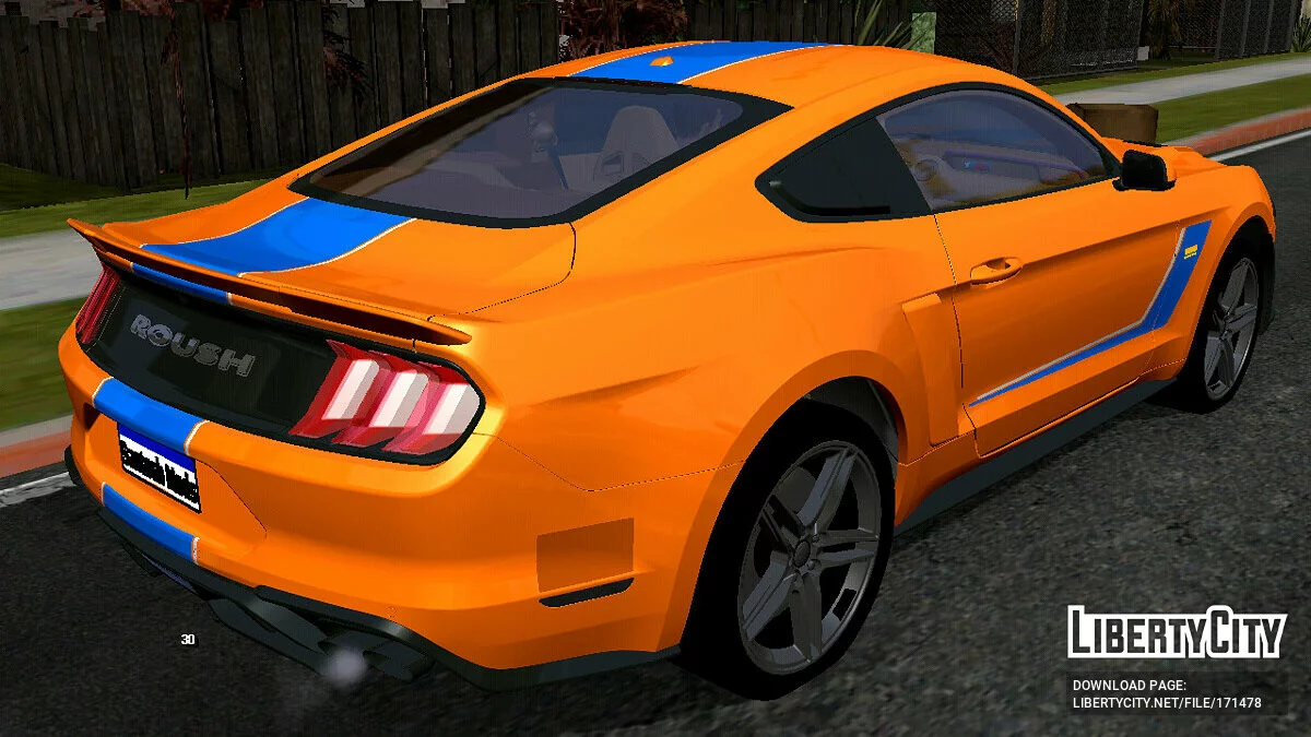 Ford Mustang Roush 3 (DFF Only) / GTA San Andreas (iOS, Android)