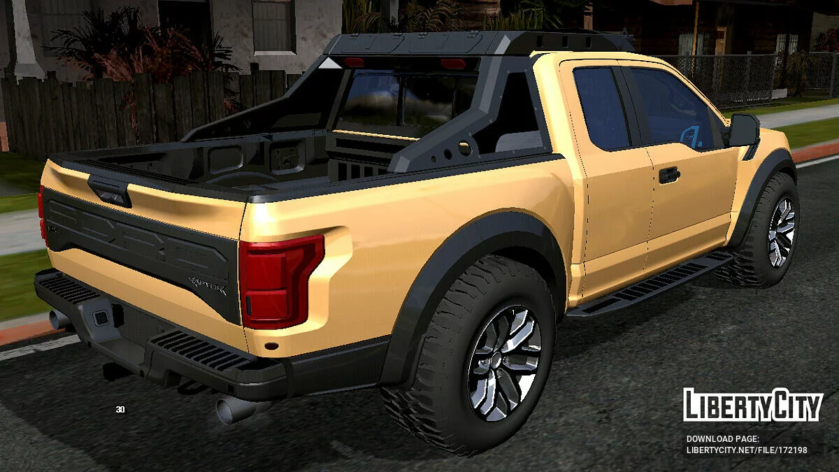 Ford Raptor F-150 2017 (apenas DFF) / GTA San Andreas (iOS, Android)