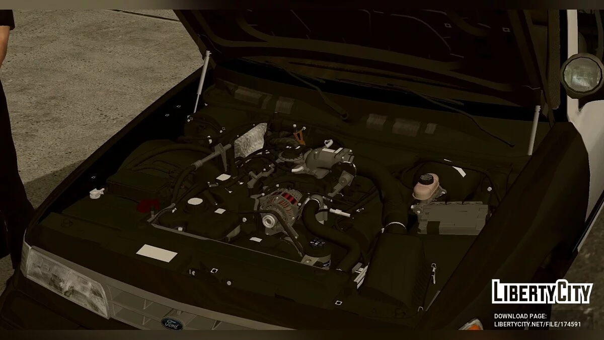 Ford Crown Victoria \'96 L.A.P.D. Interceptor / GTA San Andreas (iOS, Android)