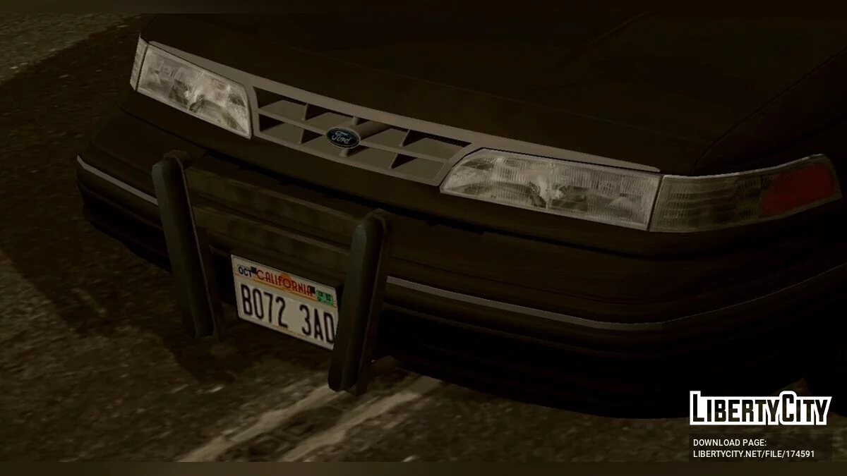 Ford Crown Victoria \'96 L.A.P.D. Interceptor / GTA San Andreas (iOS, Android)