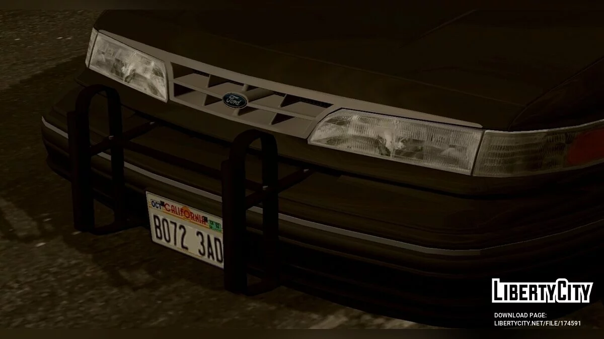 Ford Crown Victoria \'96 L.A.P.D. Interceptor / GTA San Andreas (iOS, Android)