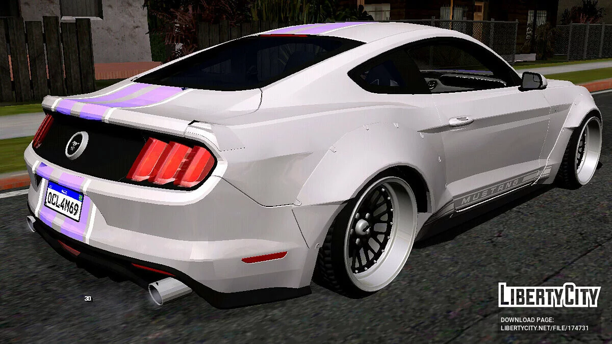 Ford Mustang 2015 (somente DFF) / GTA San Andreas (iOS, Android)