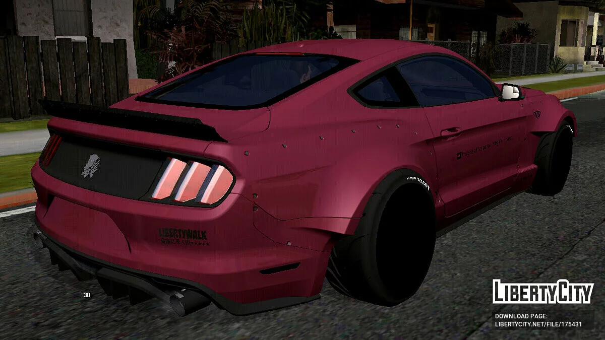 Ford Mustang Liberty Walk (DFF only) / GTA San Andreas (iOS, Android)
