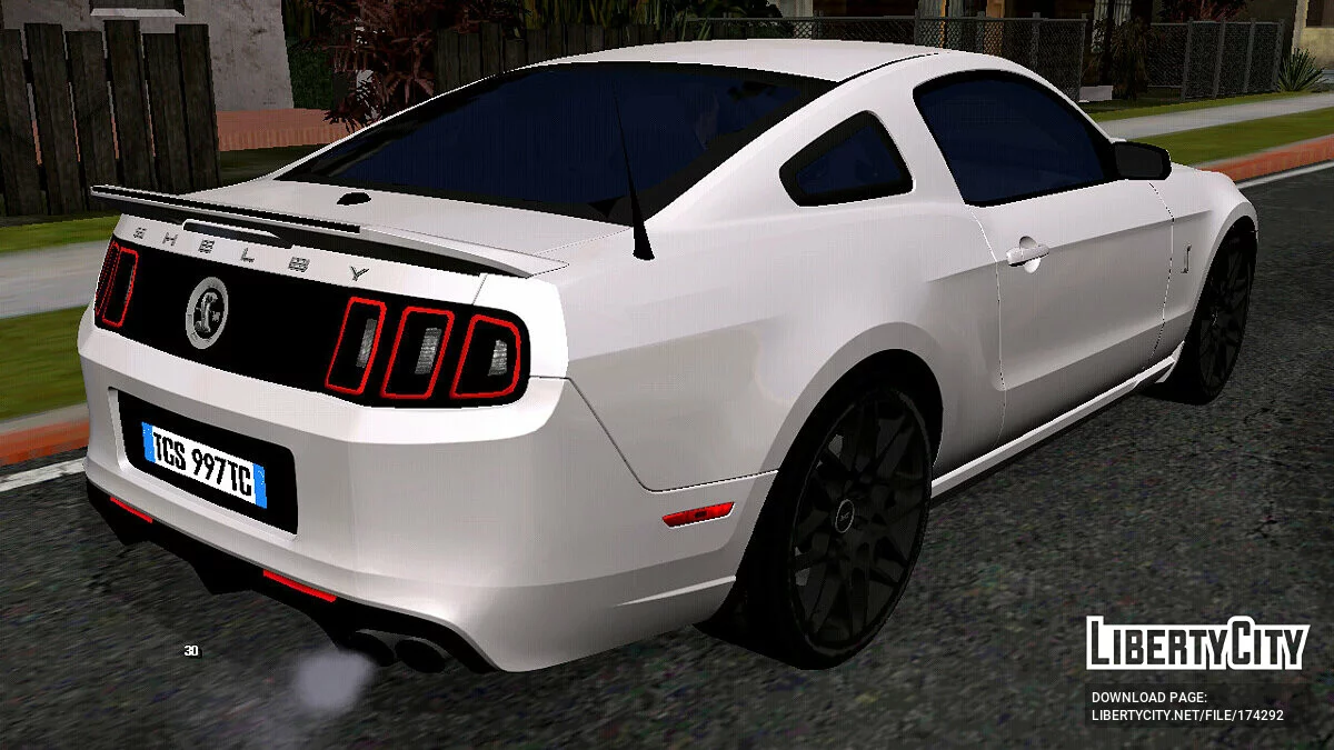 Ford Mustang Shelby GT500 / GTA San Andreas (iOS, Android)