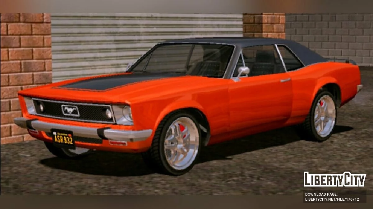 1968 Ford Mustang Coupe Beater / GTA San Andreas (iOS, Android)