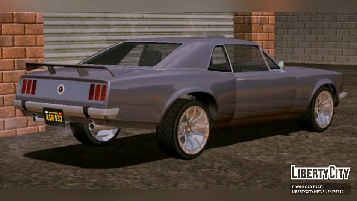 1968 Ford Mustang Coupe Beater / GTA San Andreas (iOS, Android)