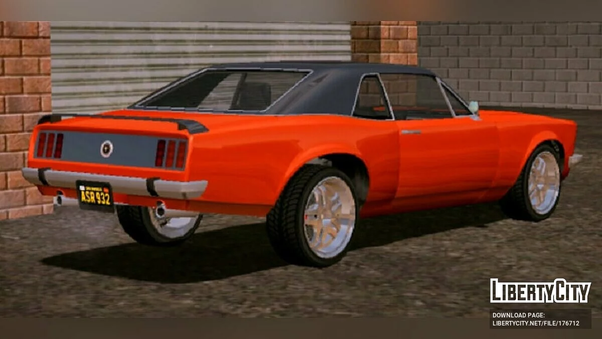 1968 Ford Mustang Coupe Beater / GTA San Andreas (iOS, Android)