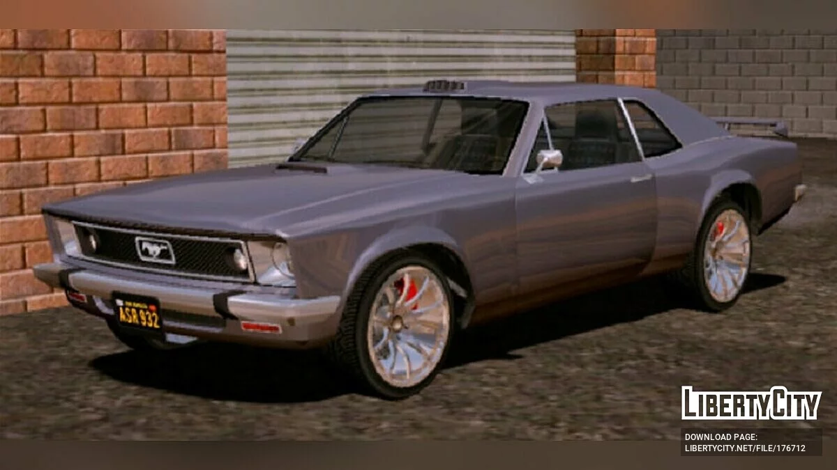 1968 Ford Mustang Coupe Beater / GTA San Andreas (iOS, Android)