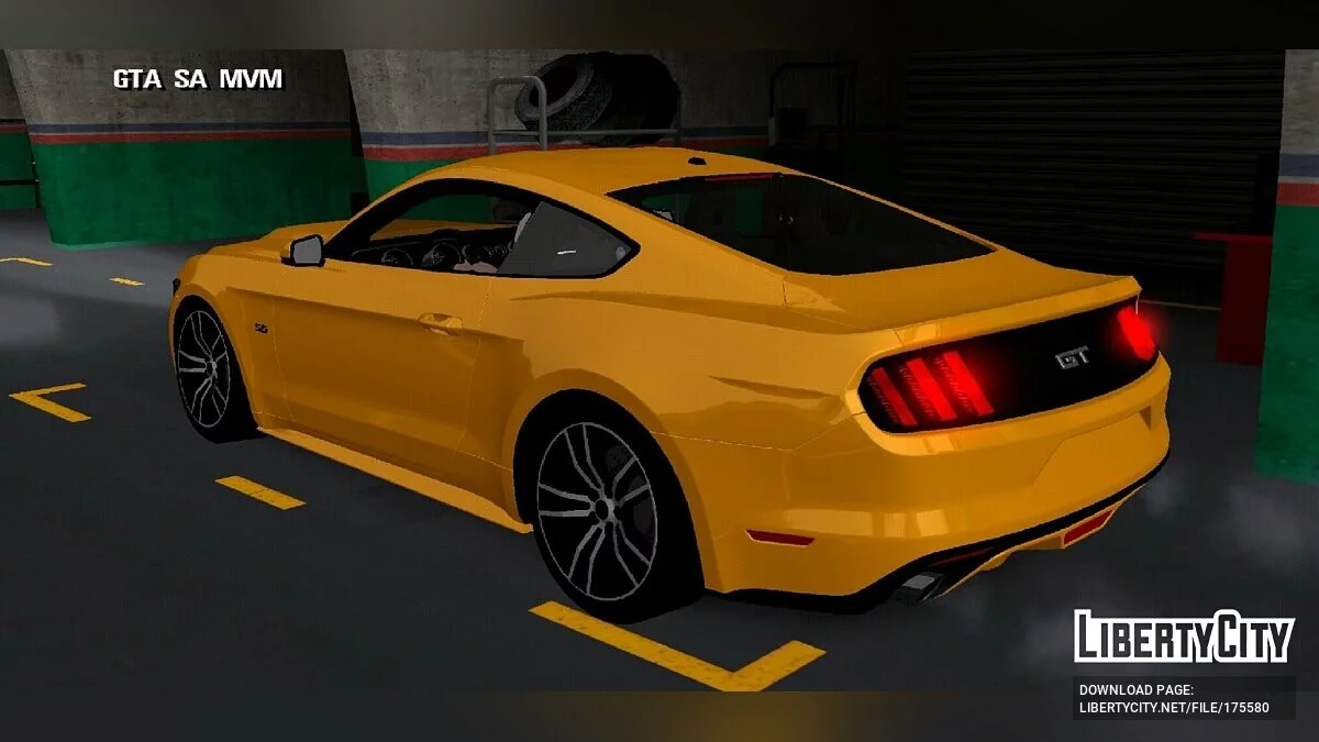 Ford Mustang / GTA San Andreas (iOS, Android)