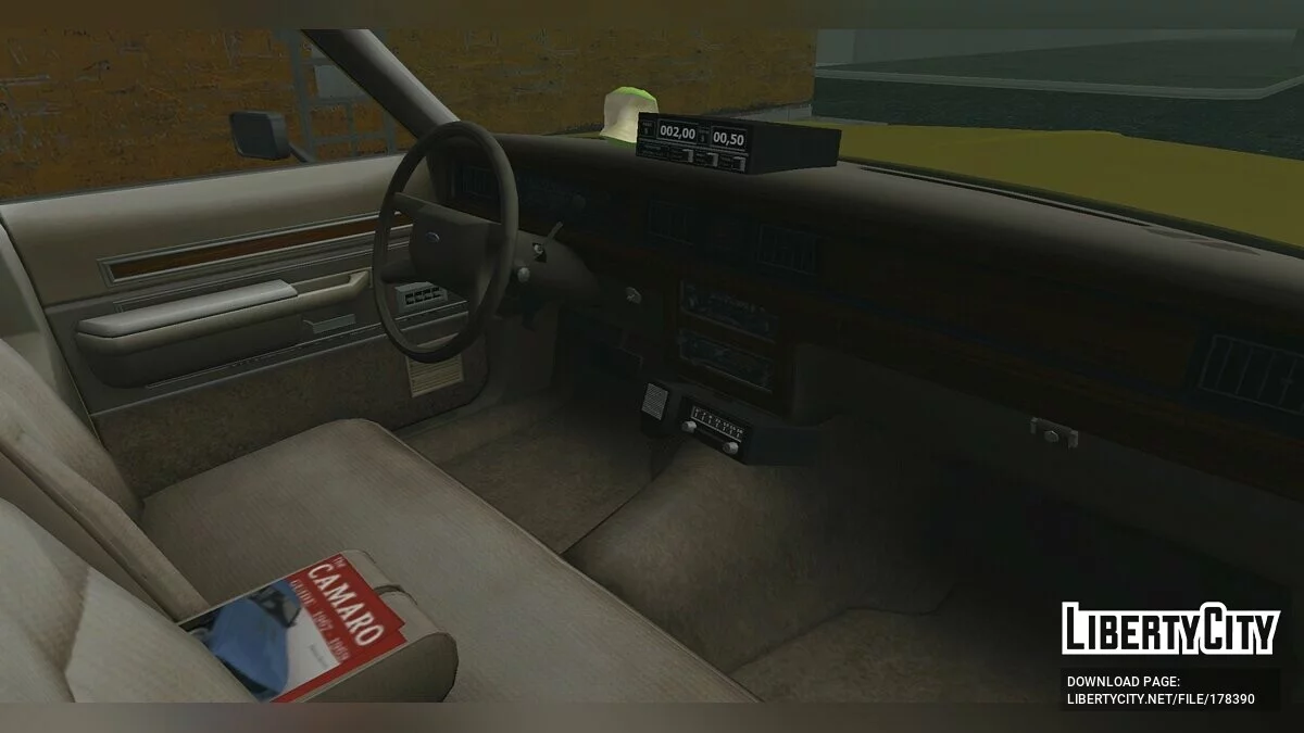 Ford LTD Crown Vic '87 Taksi / GTA San Andreas (iOS, Android)