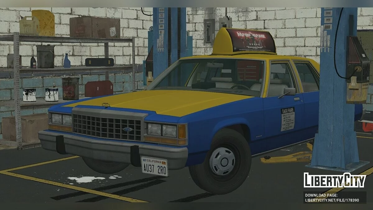 Ford LTD Crown Vic '87 Taksi / GTA San Andreas (iOS, Android)