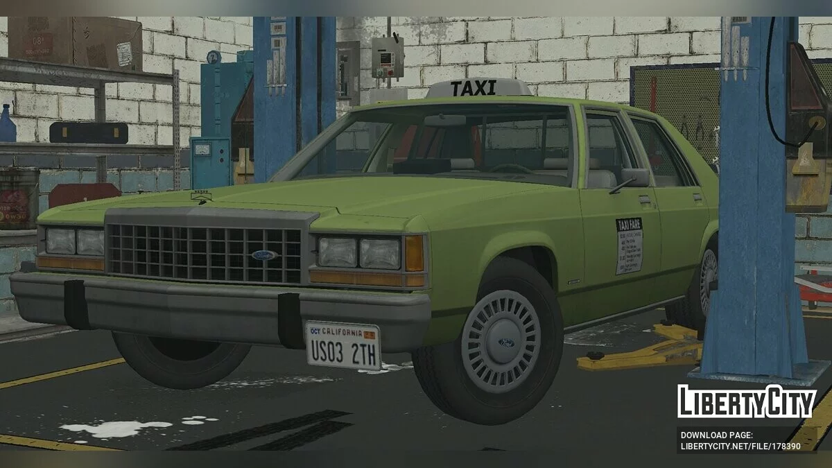 Ford LTD Crown Vic '87 Taksi / GTA San Andreas (iOS, Android)