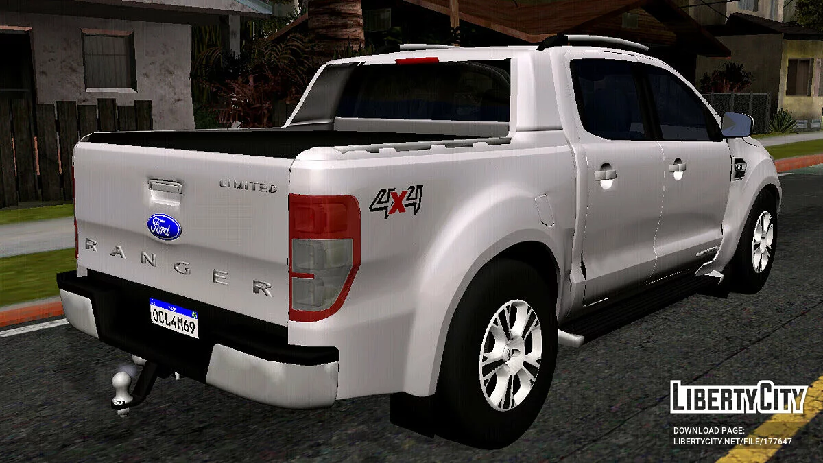 Ford Ranger 2017 Limited (DFF only) / GTA San Andreas (iOS, Android)