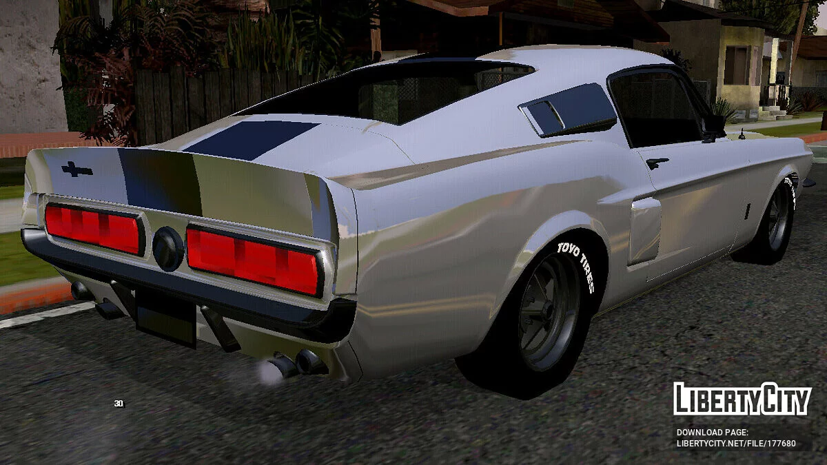Ford Shelby GT500 67 (solo DFF) / GTA San Andreas (iOS, Android)