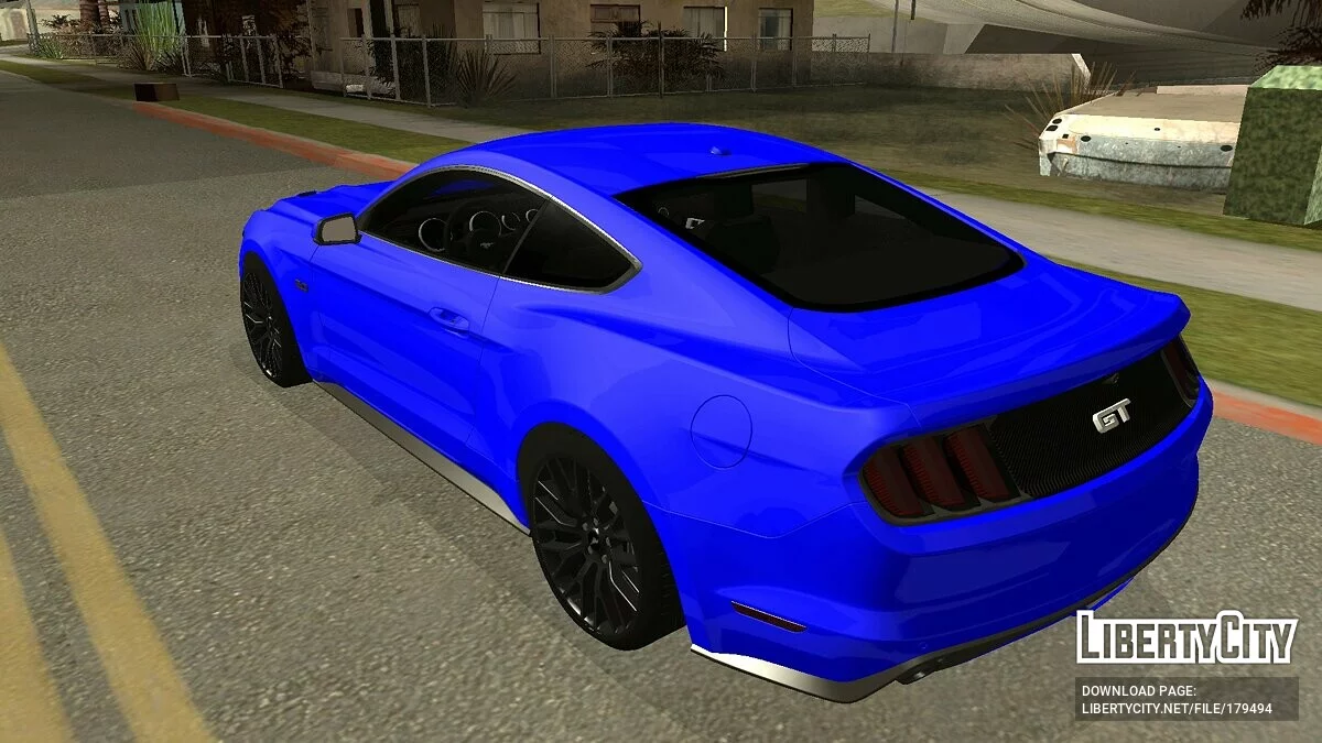 Ford Mustang GT 2015 / GTA San Andreas (iOS, Android)