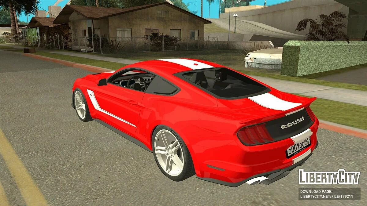 Ford Mustang GT 2019 / GTA San Andreas (iOS, Android)