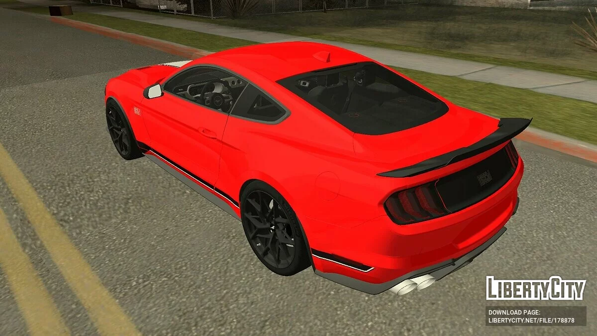 Ford Mustang Mach 1 2020 / GTA San Andreas (iOS, Android)