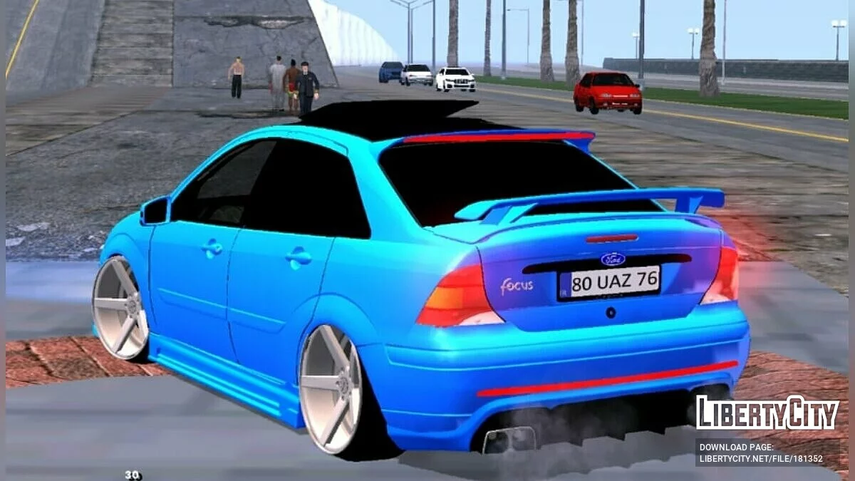 Ford Focus Tuning V2 / GTA San Andreas (iOS, Android)