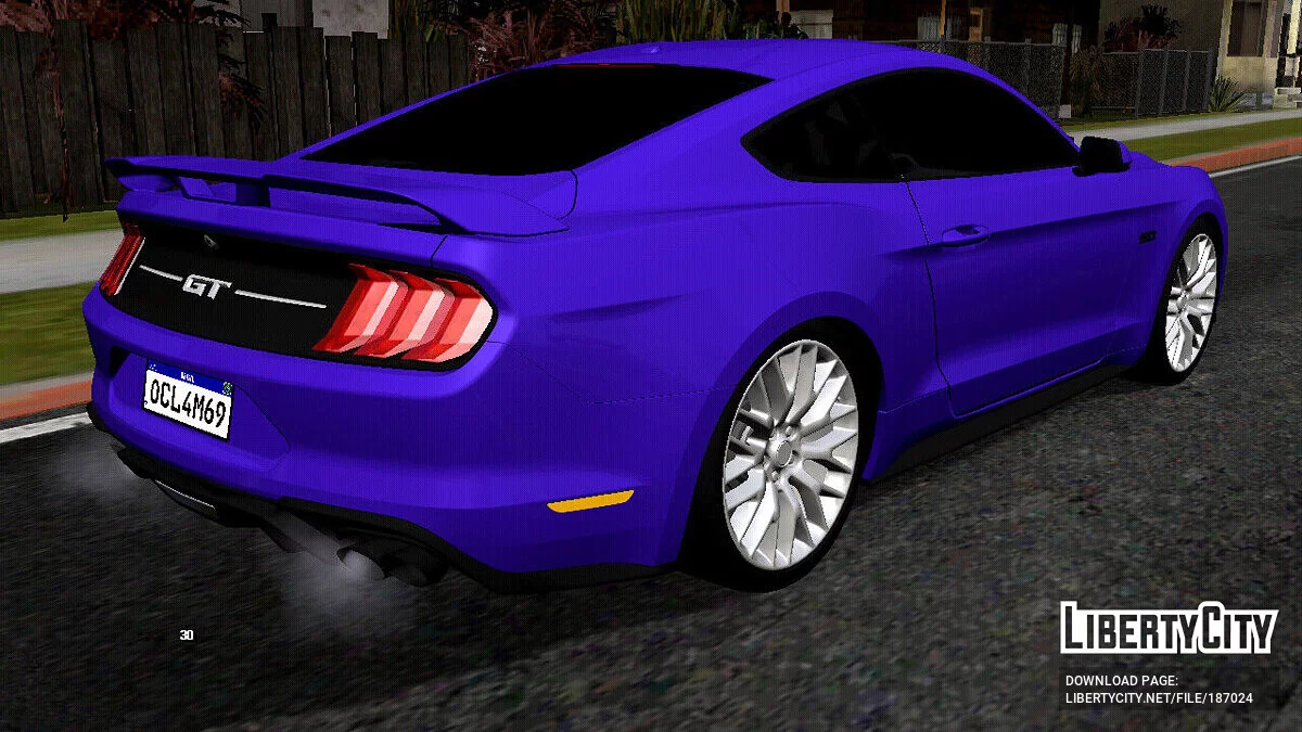 Ford Mustang GT 2018 (лише DFF) / GTA San Andreas (iOS, Android)