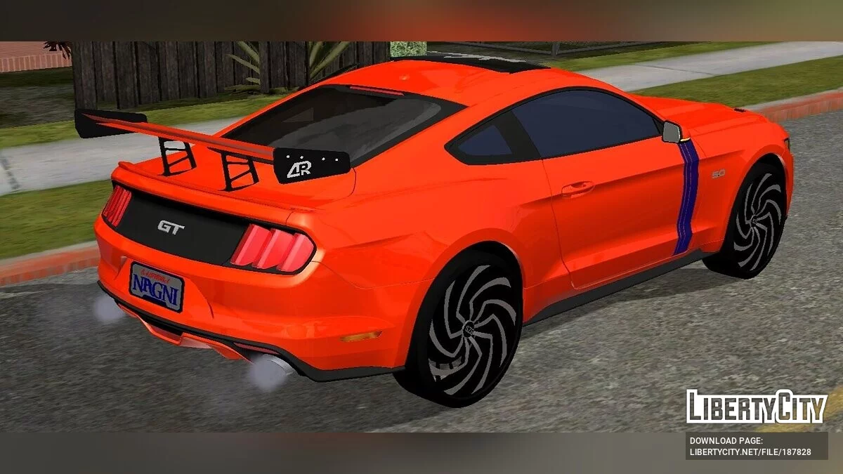 Ford Mustang GT 2015 Modificado (apenas DFF) / GTA San Andreas (iOS, Android)