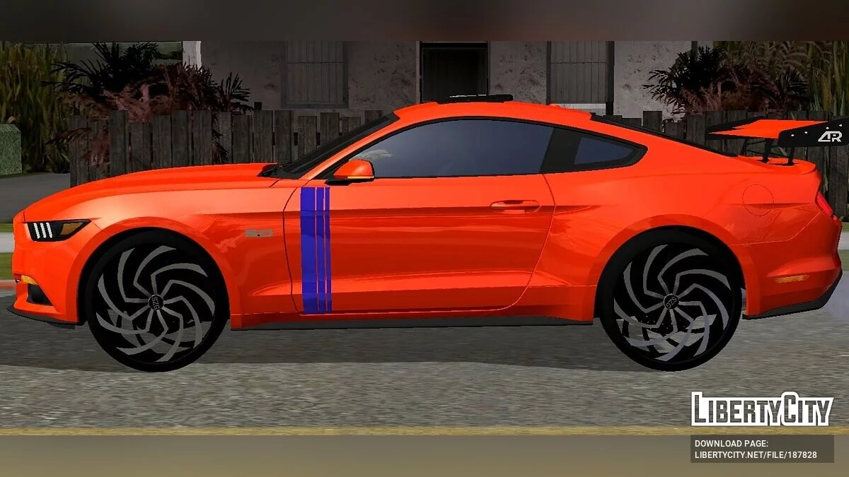 Ford Mustang GT 2015 Modificado (apenas DFF) / GTA San Andreas (iOS, Android)