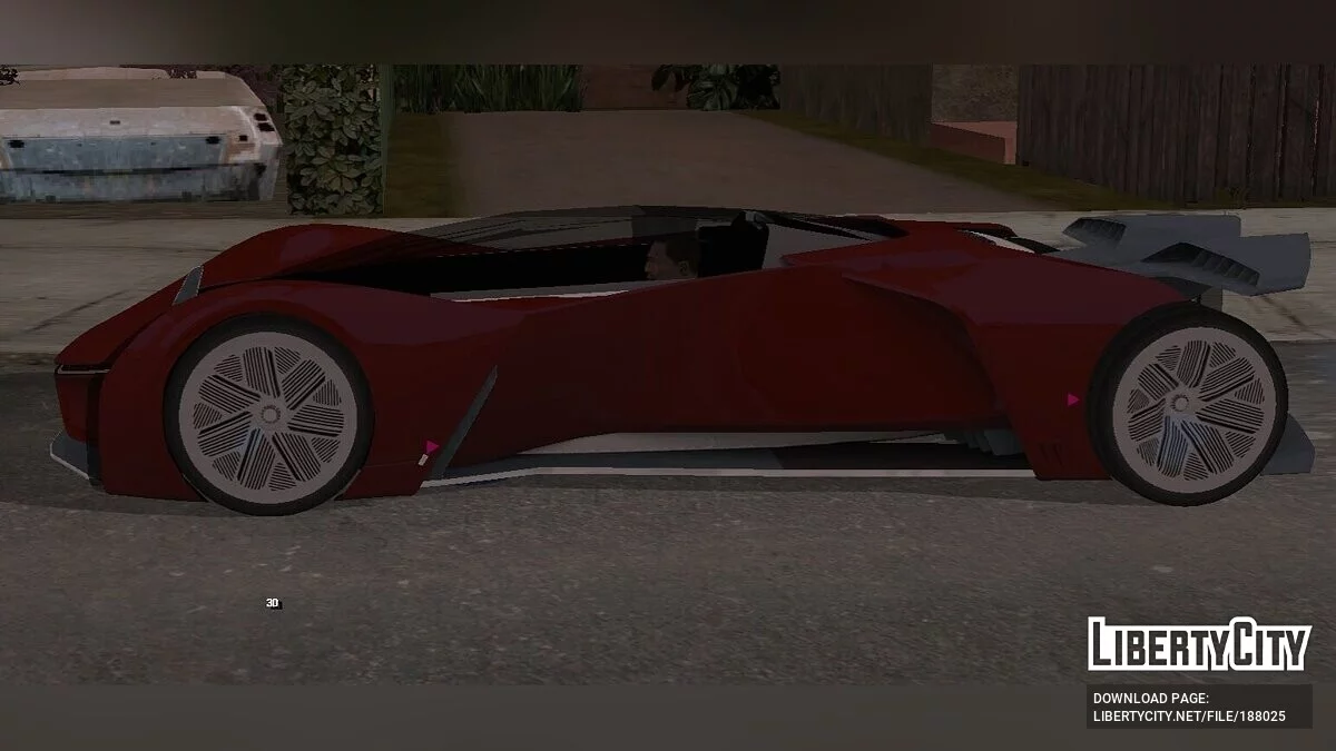 Ford TFZ-P1 2022 / GTA San Andreas (iOS, Android)