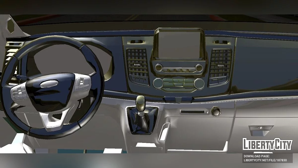 Ford Transit 2021 (apenas DFF) / GTA San Andreas (iOS, Android)