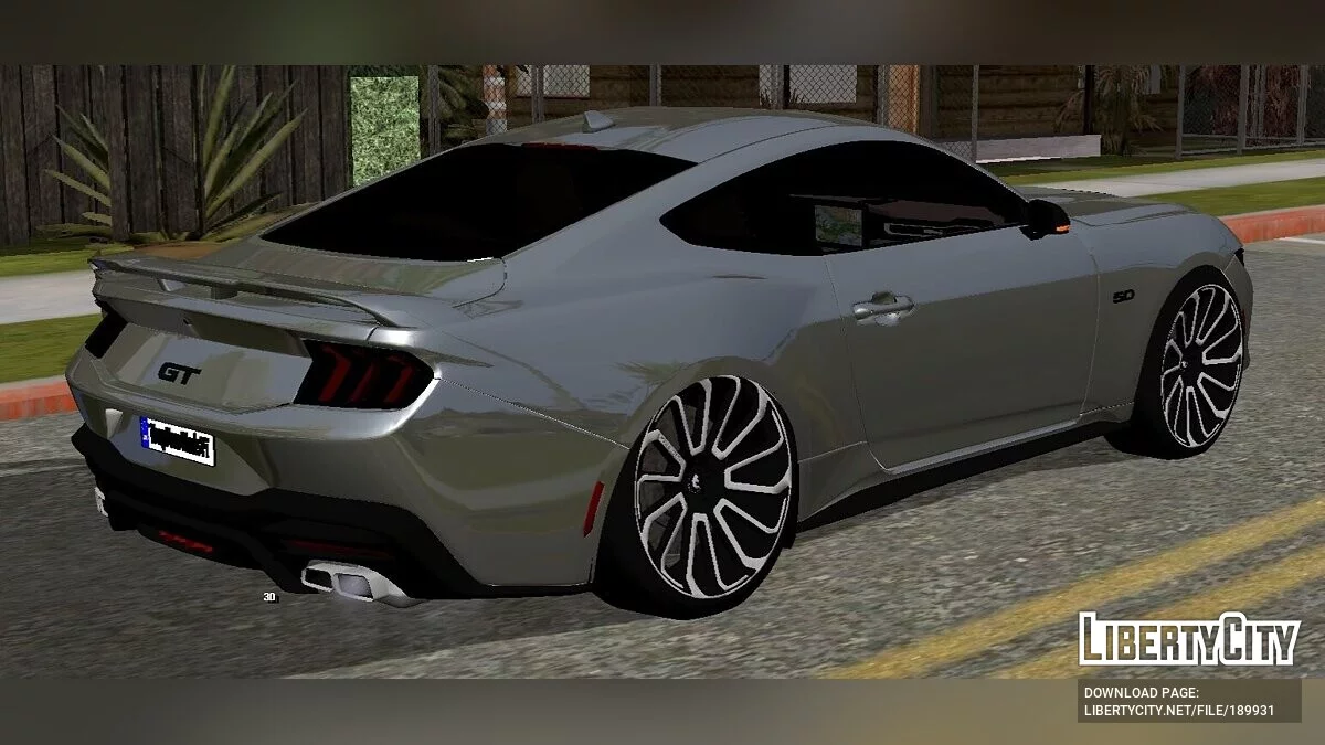 Ford Mustang GT 2024 (Only DFF) / GTA San Andreas (iOS, Android)