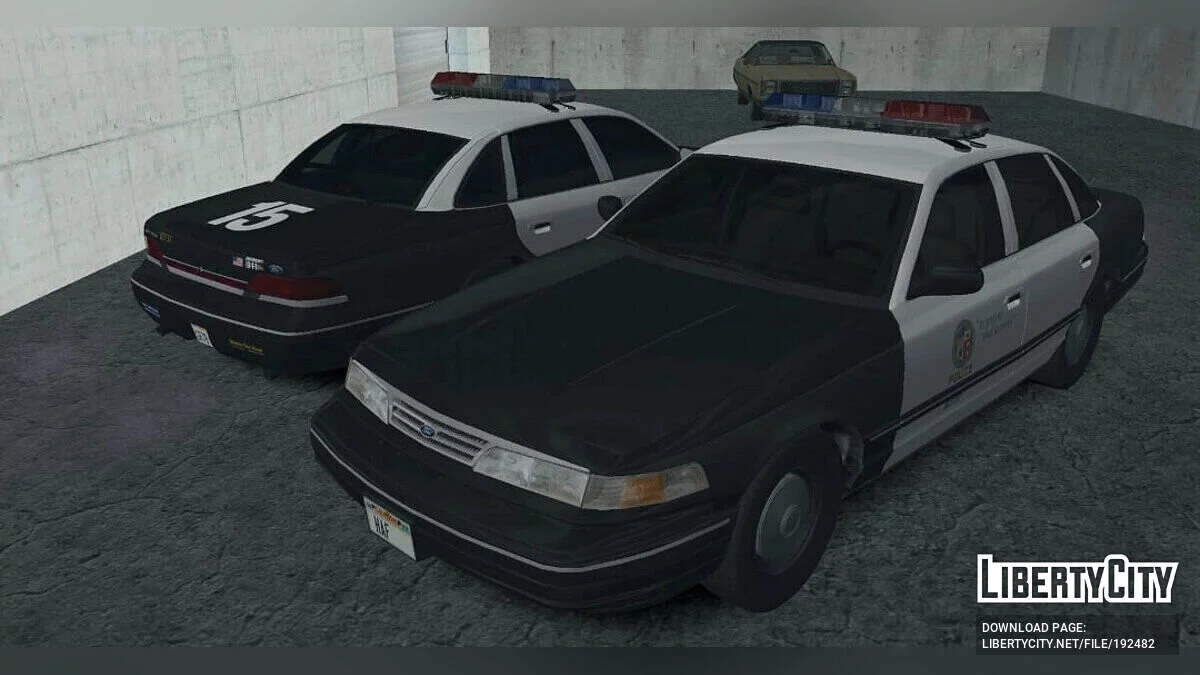 Форд Краун Вікторія 1994 LAPD / GTA San Andreas (iOS, Android)