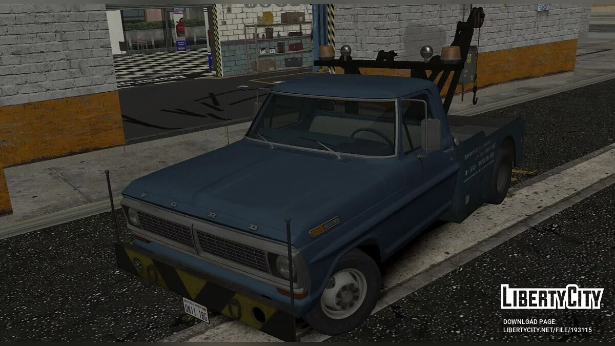Ford F-350 Tow Truck '70 / GTA San Andreas (iOS, Android)