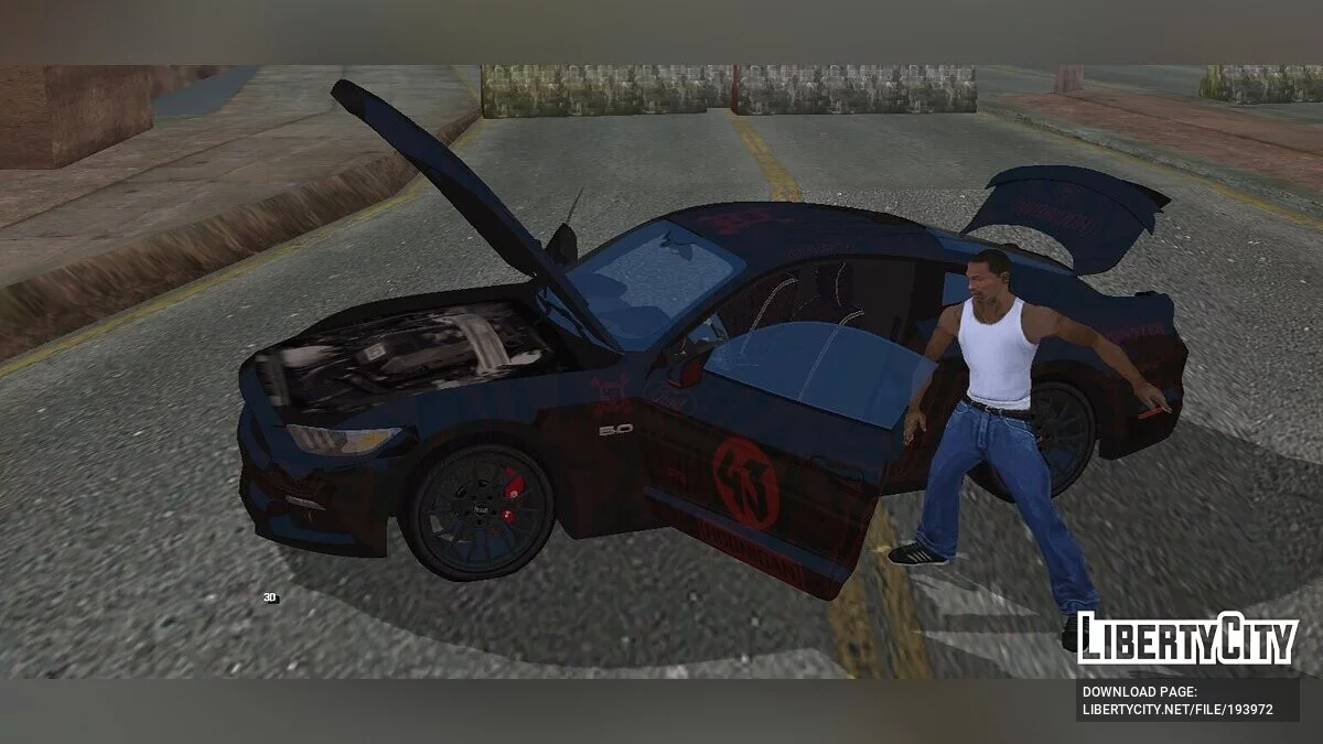 Ford Mustang GT / GTA San Andreas (iOS, Android)