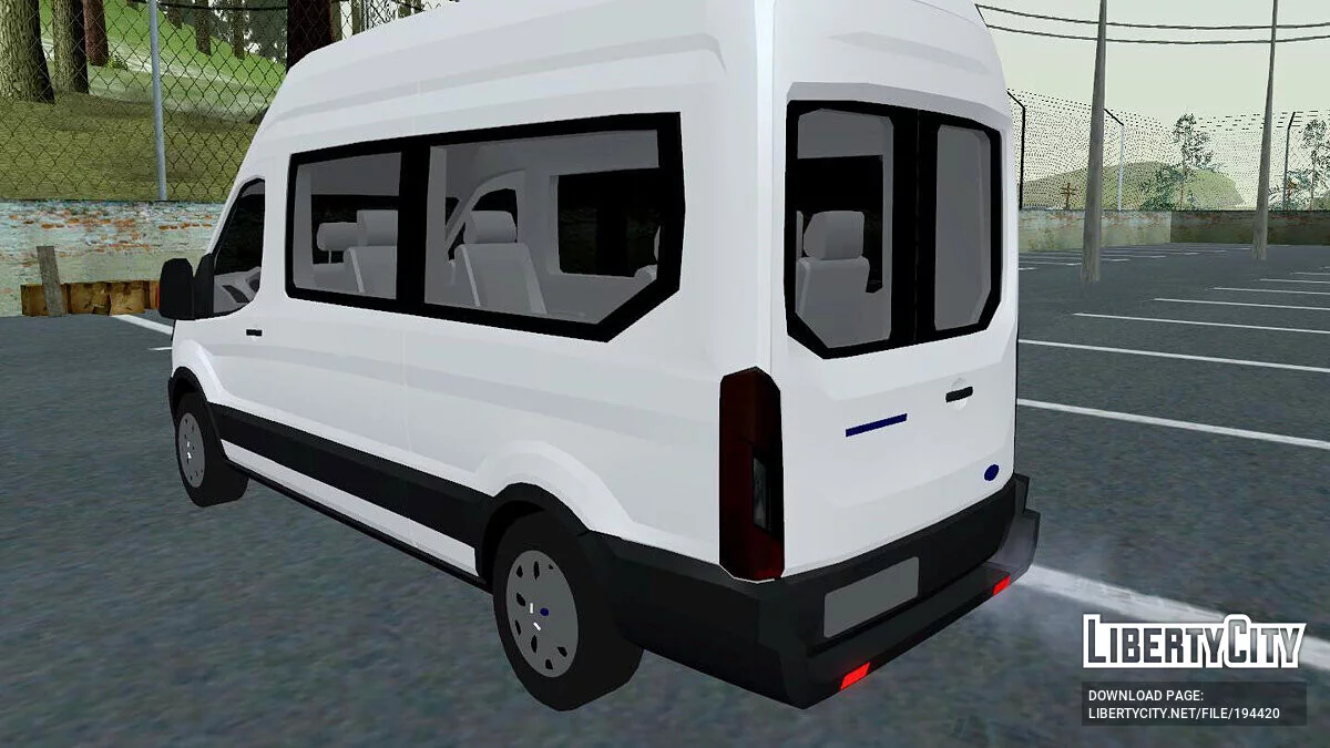 Ford Transit 2016 (only DFF) / GTA San Andreas (iOS, Android)