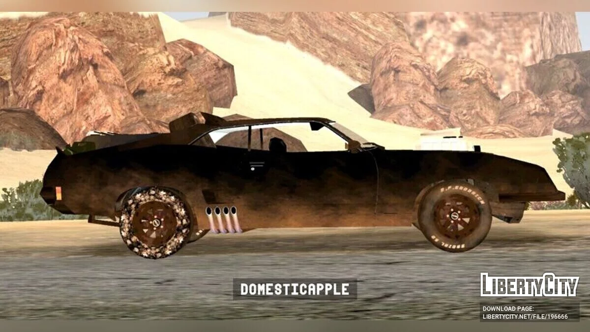 Ford Falcon XB GT Coupe 1973 V8 Interceptor / GTA San Andreas (iOS, Android)