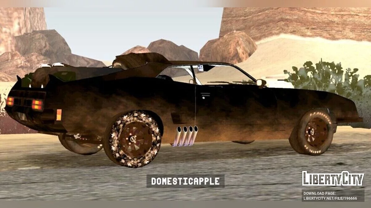 Ford Falcon XB GT Coupe 1973 V8 Interceptor / GTA San Andreas (iOS, Android)