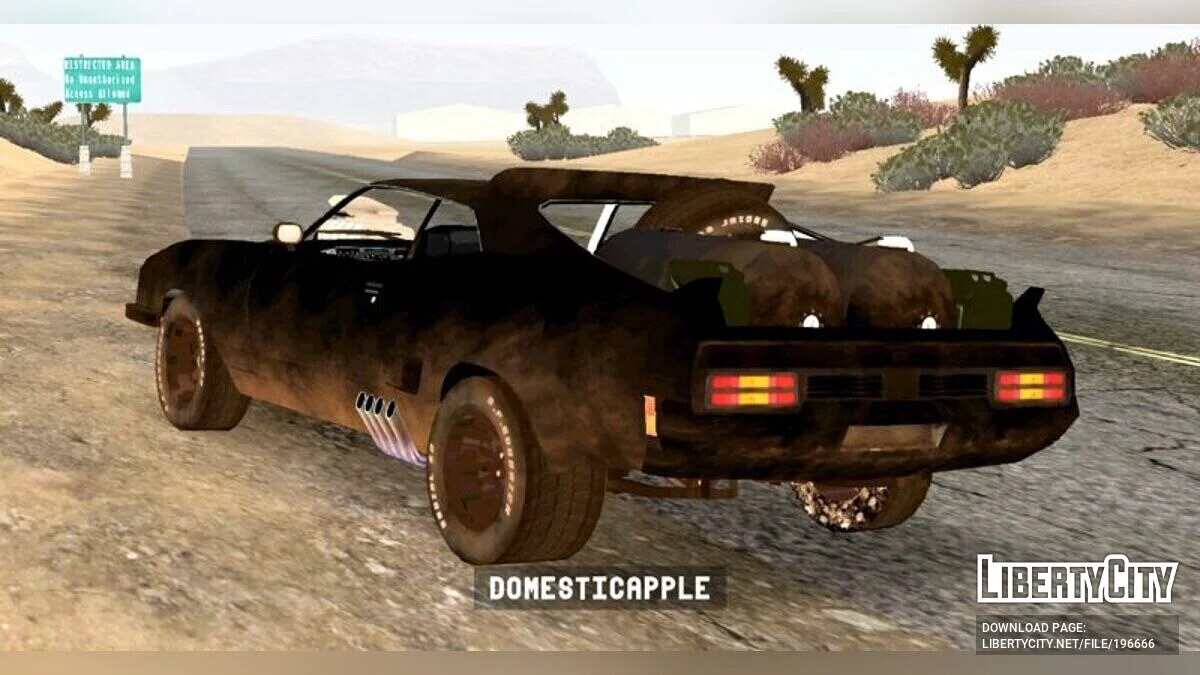 Ford Falcon XB GT Coupe 1973 V8 Interceptor / GTA San Andreas (iOS, Android)